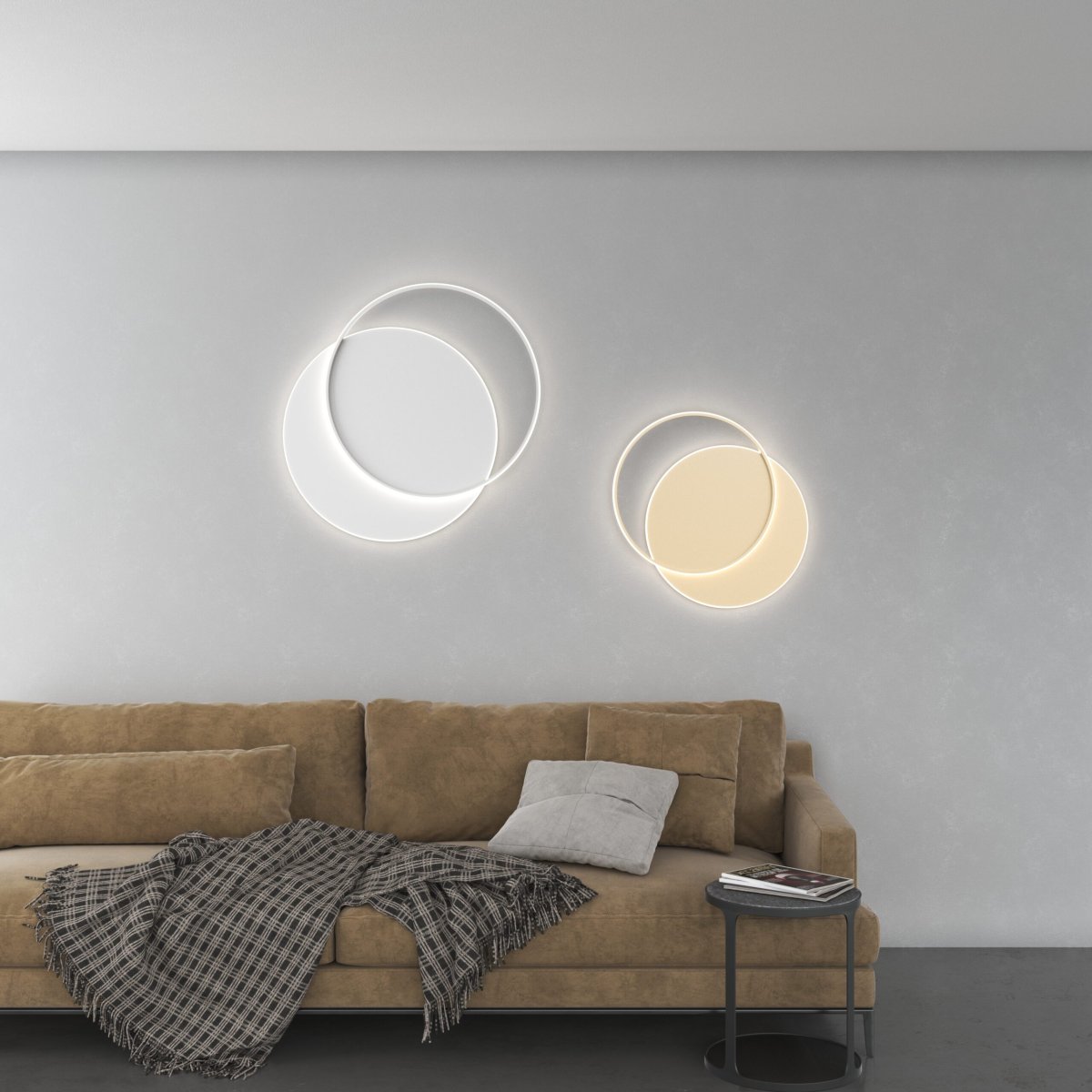 Mercury plafoniera moderda di Top Light ø60 LED CCT SWITCH - immagine 7