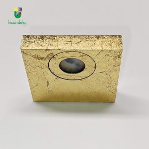 Swing applique da parete di Icone Luce decoro foglia oro LED 4w 3000K