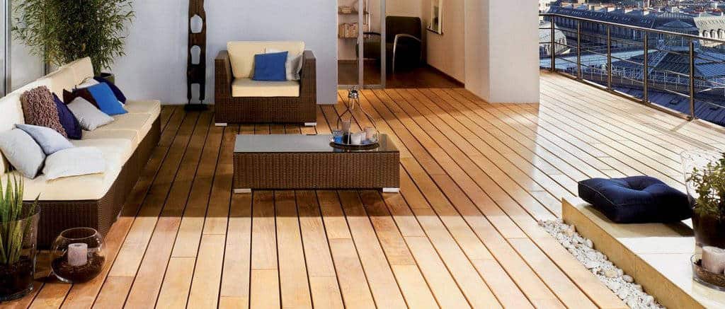 Parquet Garapa Decking Legno per Esterni Massello Chiaro Pregiato Resistente - immagine 6