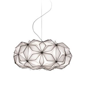C’EST LA VIE Sospensione di Slamp nera 53 cm LED 2 x 12W E27